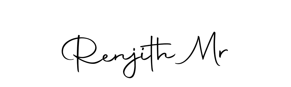 The best way (Autography-DOLnW) to make a short signature is to pick only two or three words in your name. The name Renjith Mr include a total of six letters. For converting this name. Renjith Mr signature style 10 images and pictures png