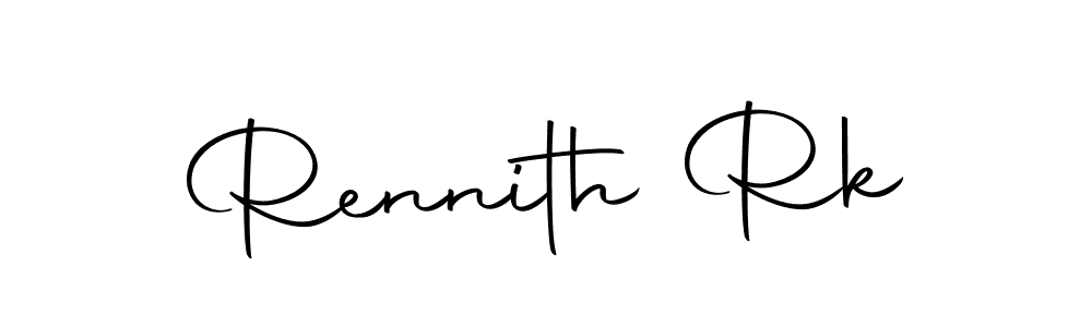 You can use this online signature creator to create a handwritten signature for the name Rennith Rk. This is the best online autograph maker. Rennith Rk signature style 10 images and pictures png