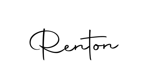The best way (Autography-DOLnW) to make a short signature is to pick only two or three words in your name. The name Renton include a total of six letters. For converting this name. Renton signature style 10 images and pictures png