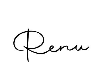 How to make Renu name signature. Use Autography-DOLnW style for creating short signs online. This is the latest handwritten sign. Renu signature style 10 images and pictures png