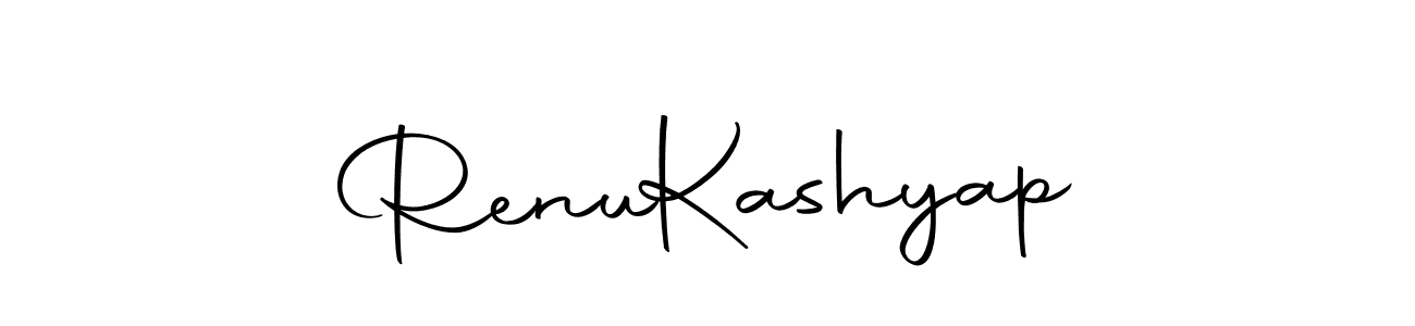 The best way (Autography-DOLnW) to make a short signature is to pick only two or three words in your name. The name Renu  Kashyap include a total of six letters. For converting this name. Renu  Kashyap signature style 10 images and pictures png