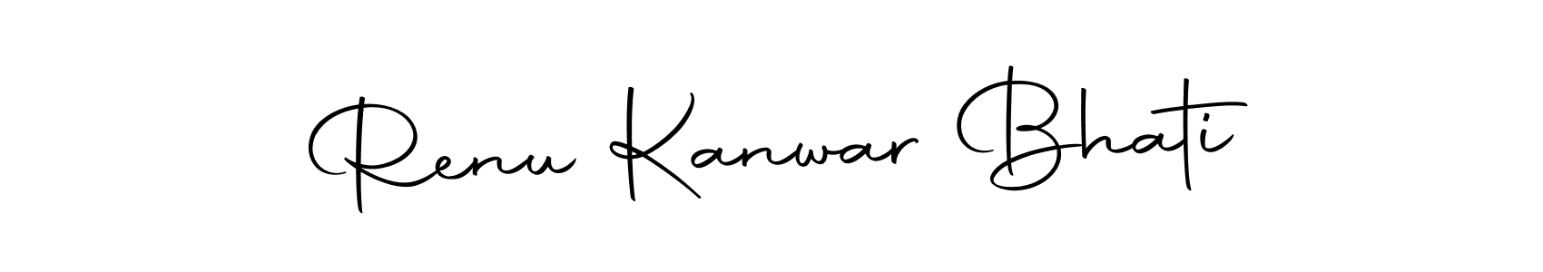 You should practise on your own different ways (Autography-DOLnW) to write your name (Renu Kanwar Bhati) in signature. don't let someone else do it for you. Renu Kanwar Bhati signature style 10 images and pictures png