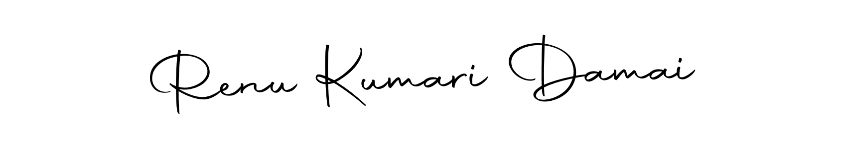 You should practise on your own different ways (Autography-DOLnW) to write your name (Renu Kumari Damai) in signature. don't let someone else do it for you. Renu Kumari Damai signature style 10 images and pictures png
