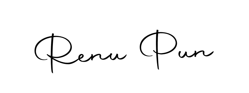 How to Draw Renu Pun signature style? Autography-DOLnW is a latest design signature styles for name Renu Pun. Renu Pun signature style 10 images and pictures png