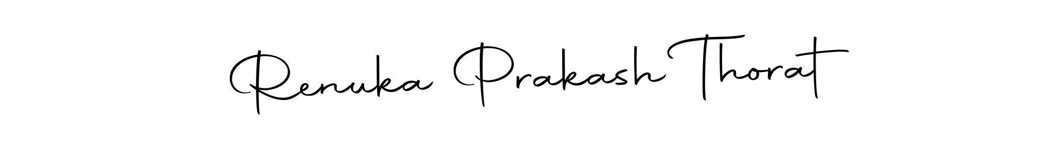 Make a beautiful signature design for name Renuka Prakash Thorat. Use this online signature maker to create a handwritten signature for free. Renuka Prakash Thorat signature style 10 images and pictures png
