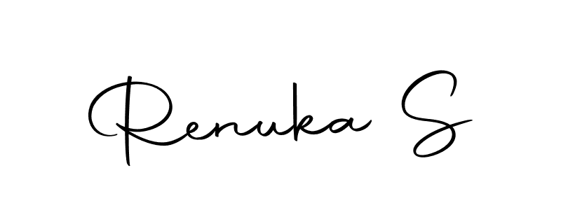 It looks lik you need a new signature style for name Renuka S. Design unique handwritten (Autography-DOLnW) signature with our free signature maker in just a few clicks. Renuka S signature style 10 images and pictures png
