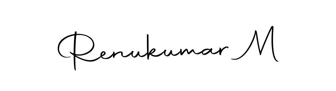 It looks lik you need a new signature style for name Renukumar M. Design unique handwritten (Autography-DOLnW) signature with our free signature maker in just a few clicks. Renukumar M signature style 10 images and pictures png