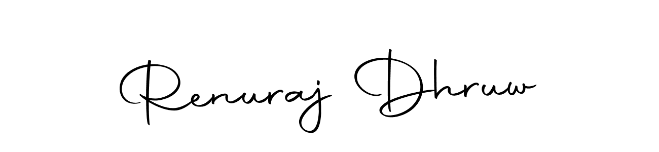 Make a short Renuraj Dhruw signature style. Manage your documents anywhere anytime using Autography-DOLnW. Create and add eSignatures, submit forms, share and send files easily. Renuraj Dhruw signature style 10 images and pictures png