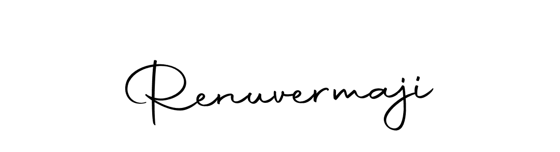 Renuvermaji stylish signature style. Best Handwritten Sign (Autography-DOLnW) for my name. Handwritten Signature Collection Ideas for my name Renuvermaji. Renuvermaji signature style 10 images and pictures png