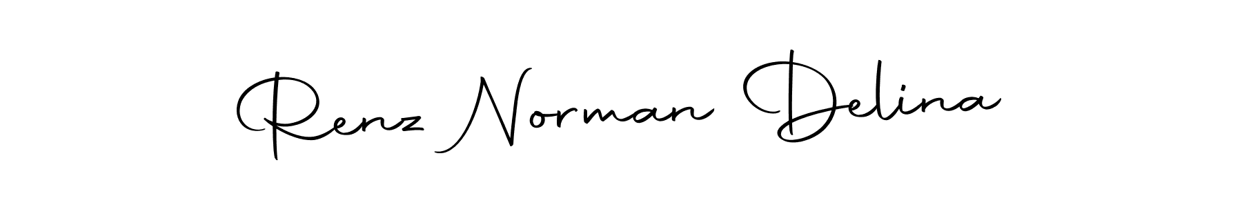 Make a beautiful signature design for name Renz Norman Delina. With this signature (Autography-DOLnW) style, you can create a handwritten signature for free. Renz Norman Delina signature style 10 images and pictures png