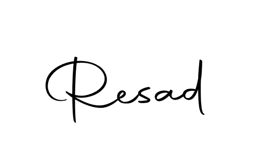 You should practise on your own different ways (Autography-DOLnW) to write your name (Resad) in signature. don't let someone else do it for you. Resad signature style 10 images and pictures png