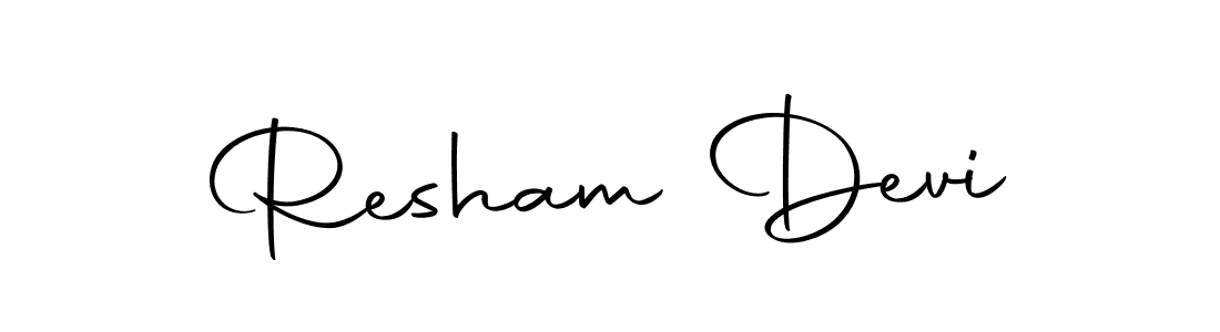 Make a beautiful signature design for name Resham Devi. With this signature (Autography-DOLnW) style, you can create a handwritten signature for free. Resham Devi signature style 10 images and pictures png