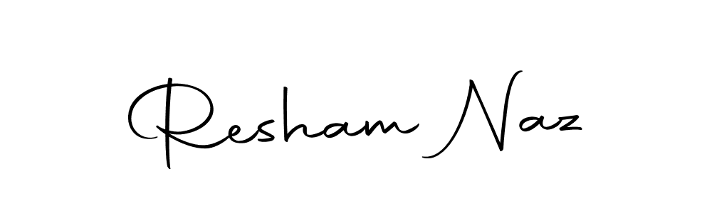 Also we have Resham Naz name is the best signature style. Create professional handwritten signature collection using Autography-DOLnW autograph style. Resham Naz signature style 10 images and pictures png