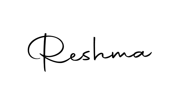 Make a beautiful signature design for name Reshma. With this signature (Autography-DOLnW) style, you can create a handwritten signature for free. Reshma signature style 10 images and pictures png