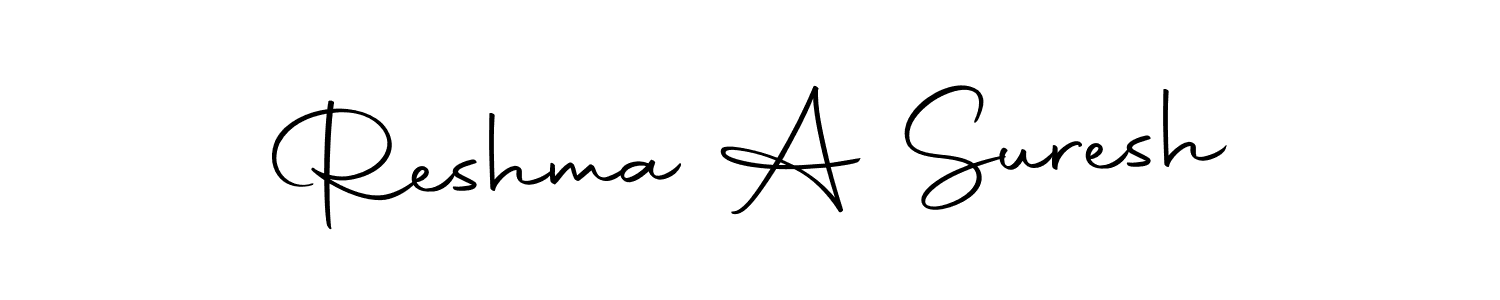 Similarly Autography-DOLnW is the best handwritten signature design. Signature creator online .You can use it as an online autograph creator for name Reshma A Suresh. Reshma A Suresh signature style 10 images and pictures png