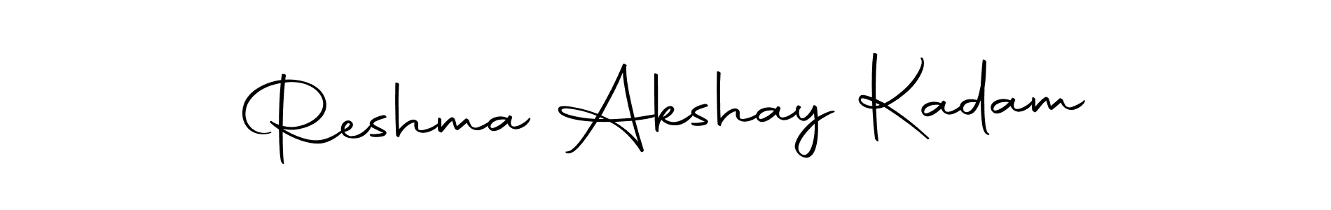 Make a beautiful signature design for name Reshma Akshay Kadam. With this signature (Autography-DOLnW) style, you can create a handwritten signature for free. Reshma Akshay Kadam signature style 10 images and pictures png