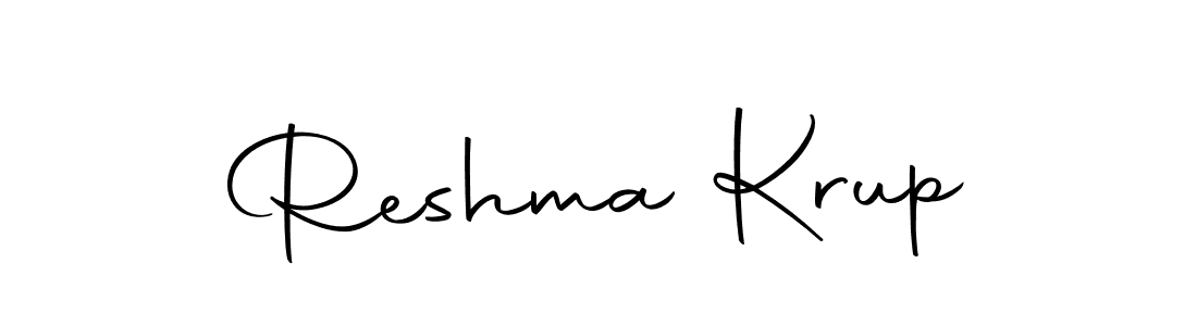 Once you've used our free online signature maker to create your best signature Autography-DOLnW style, it's time to enjoy all of the benefits that Reshma Krup name signing documents. Reshma Krup signature style 10 images and pictures png