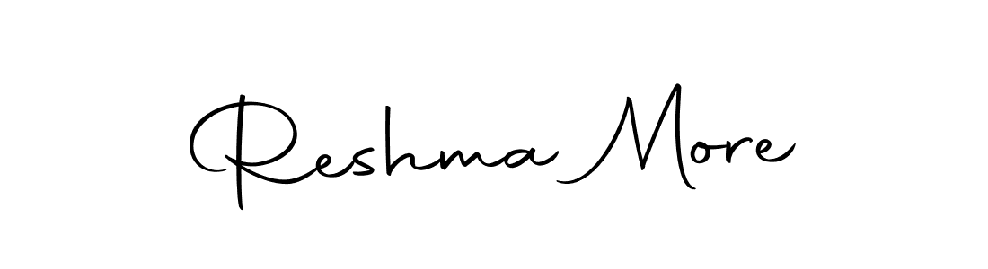 This is the best signature style for the Reshma More name. Also you like these signature font (Autography-DOLnW). Mix name signature. Reshma More signature style 10 images and pictures png