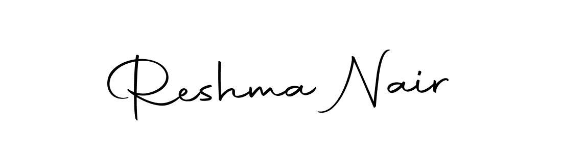 You can use this online signature creator to create a handwritten signature for the name Reshma Nair. This is the best online autograph maker. Reshma Nair signature style 10 images and pictures png