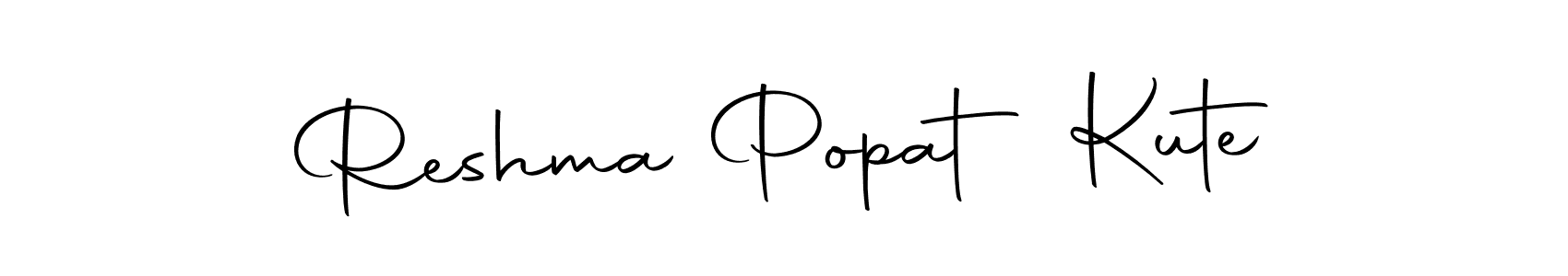 You should practise on your own different ways (Autography-DOLnW) to write your name (Reshma Popat Kute) in signature. don't let someone else do it for you. Reshma Popat Kute signature style 10 images and pictures png
