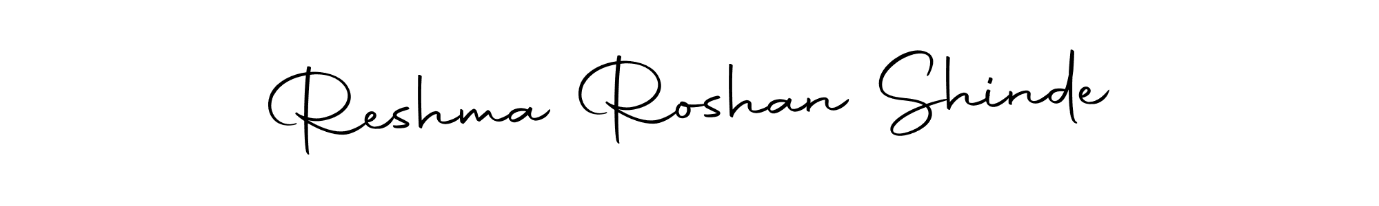 Use a signature maker to create a handwritten signature online. With this signature software, you can design (Autography-DOLnW) your own signature for name Reshma Roshan Shinde. Reshma Roshan Shinde signature style 10 images and pictures png