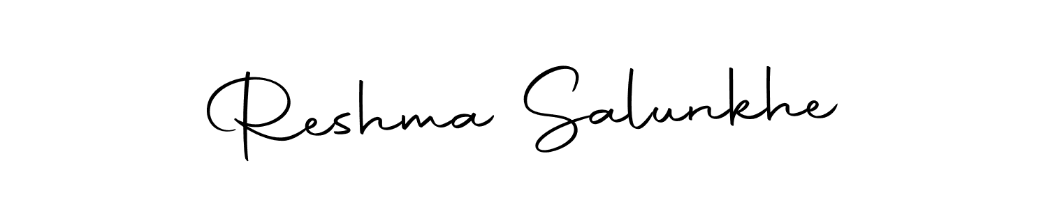 It looks lik you need a new signature style for name Reshma Salunkhe. Design unique handwritten (Autography-DOLnW) signature with our free signature maker in just a few clicks. Reshma Salunkhe signature style 10 images and pictures png