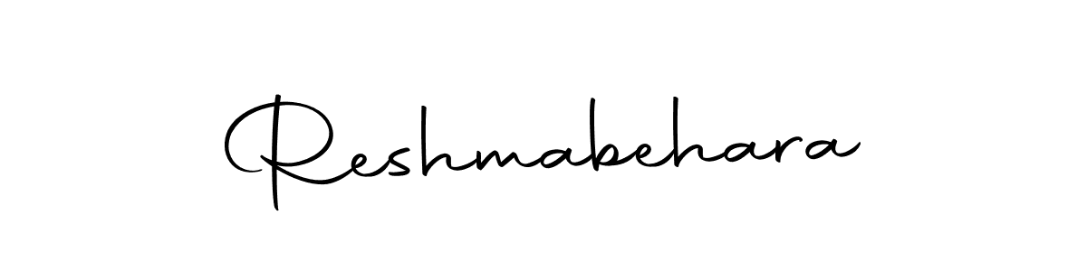 This is the best signature style for the Reshmabehara name. Also you like these signature font (Autography-DOLnW). Mix name signature. Reshmabehara signature style 10 images and pictures png