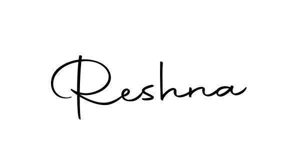 The best way (Autography-DOLnW) to make a short signature is to pick only two or three words in your name. The name Reshna include a total of six letters. For converting this name. Reshna signature style 10 images and pictures png