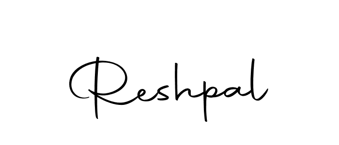 Reshpal stylish signature style. Best Handwritten Sign (Autography-DOLnW) for my name. Handwritten Signature Collection Ideas for my name Reshpal. Reshpal signature style 10 images and pictures png