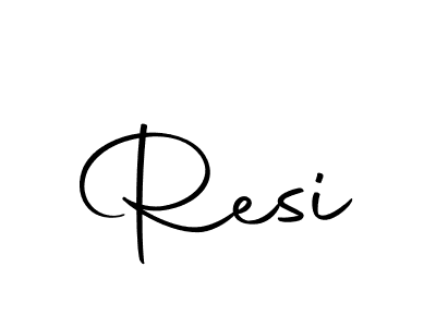 How to Draw Resi signature style? Autography-DOLnW is a latest design signature styles for name Resi. Resi signature style 10 images and pictures png