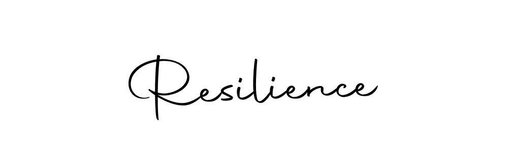 Make a beautiful signature design for name Resilience. Use this online signature maker to create a handwritten signature for free. Resilience signature style 10 images and pictures png