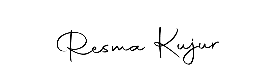 How to make Resma Kujur name signature. Use Autography-DOLnW style for creating short signs online. This is the latest handwritten sign. Resma Kujur signature style 10 images and pictures png