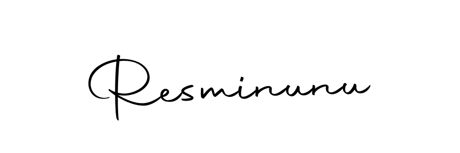 How to Draw Resminunu signature style? Autography-DOLnW is a latest design signature styles for name Resminunu. Resminunu signature style 10 images and pictures png