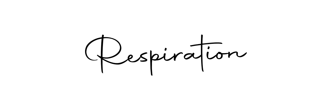 Make a beautiful signature design for name Respiration. With this signature (Autography-DOLnW) style, you can create a handwritten signature for free. Respiration signature style 10 images and pictures png