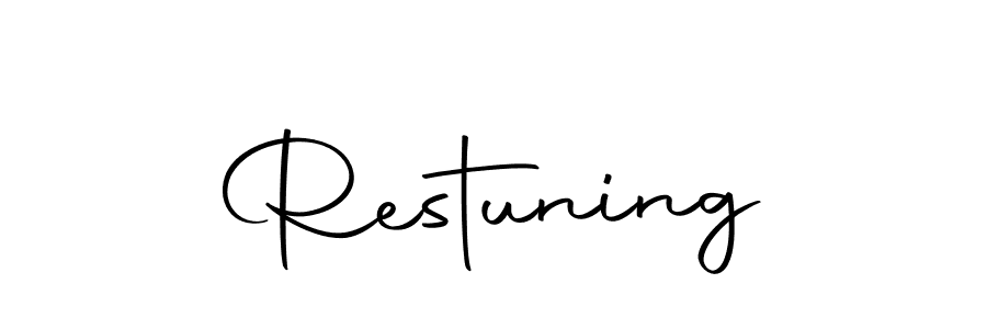 Also You can easily find your signature by using the search form. We will create Restuning name handwritten signature images for you free of cost using Autography-DOLnW sign style. Restuning signature style 10 images and pictures png