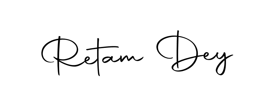 Similarly Autography-DOLnW is the best handwritten signature design. Signature creator online .You can use it as an online autograph creator for name Retam Dey. Retam Dey signature style 10 images and pictures png
