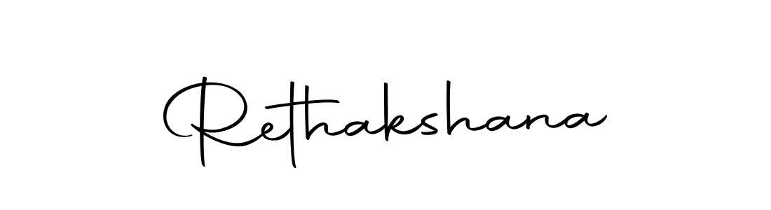 Make a beautiful signature design for name Rethakshana. Use this online signature maker to create a handwritten signature for free. Rethakshana signature style 10 images and pictures png