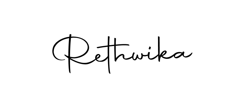 How to make Rethwika name signature. Use Autography-DOLnW style for creating short signs online. This is the latest handwritten sign. Rethwika signature style 10 images and pictures png