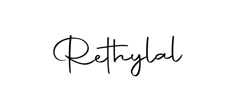 How to make Rethylal signature? Autography-DOLnW is a professional autograph style. Create handwritten signature for Rethylal name. Rethylal signature style 10 images and pictures png