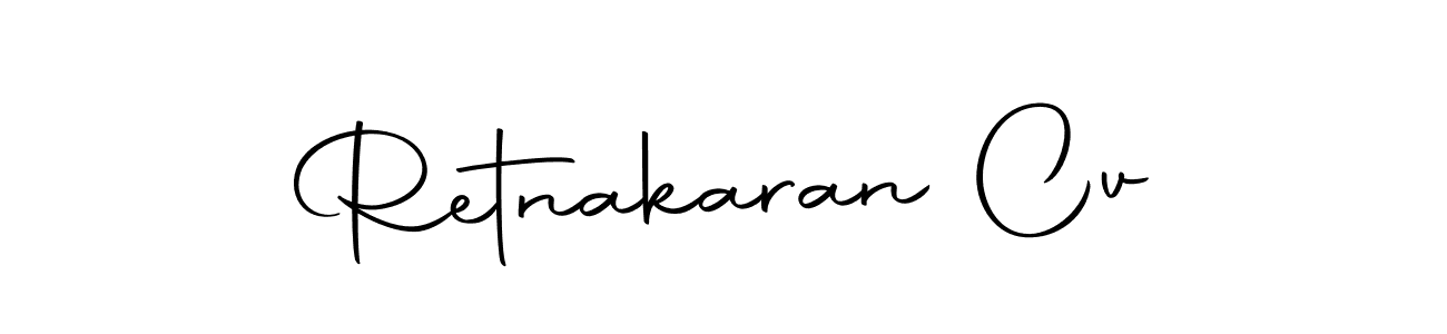 Make a beautiful signature design for name Retnakaran Cv. Use this online signature maker to create a handwritten signature for free. Retnakaran Cv signature style 10 images and pictures png