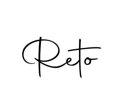 You can use this online signature creator to create a handwritten signature for the name Reto. This is the best online autograph maker. Reto signature style 10 images and pictures png