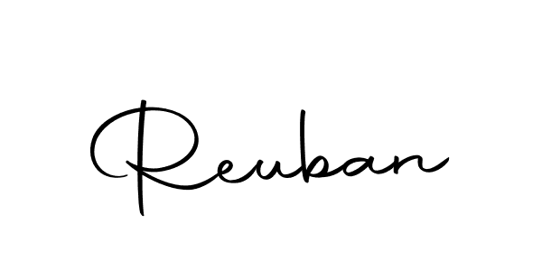 How to make Reuban name signature. Use Autography-DOLnW style for creating short signs online. This is the latest handwritten sign. Reuban signature style 10 images and pictures png