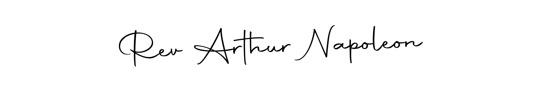 How to make Rev Arthur Napoleon signature? Autography-DOLnW is a professional autograph style. Create handwritten signature for Rev Arthur Napoleon name. Rev Arthur Napoleon signature style 10 images and pictures png