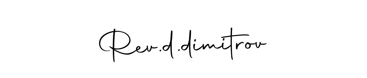 Use a signature maker to create a handwritten signature online. With this signature software, you can design (Autography-DOLnW) your own signature for name Rev.d.dimitrov. Rev.d.dimitrov signature style 10 images and pictures png