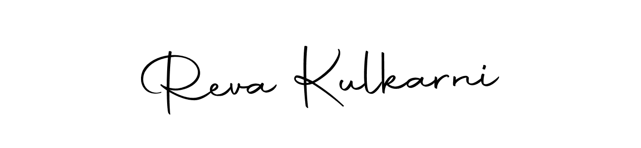 Make a beautiful signature design for name Reva Kulkarni. With this signature (Autography-DOLnW) style, you can create a handwritten signature for free. Reva Kulkarni signature style 10 images and pictures png