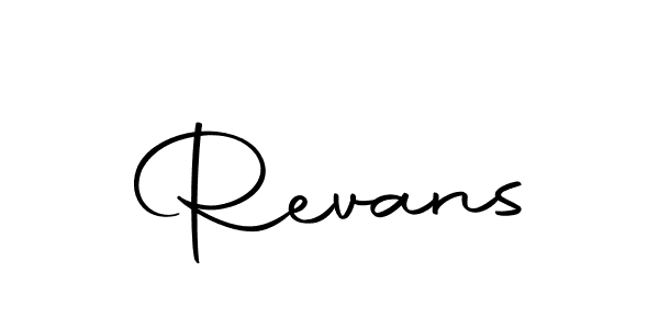 The best way (Autography-DOLnW) to make a short signature is to pick only two or three words in your name. The name Revans include a total of six letters. For converting this name. Revans signature style 10 images and pictures png