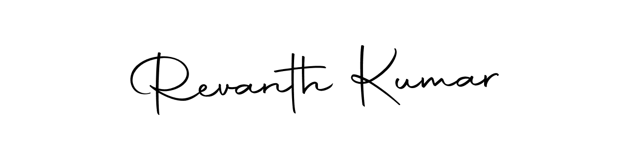 Make a beautiful signature design for name Revanth Kumar. With this signature (Autography-DOLnW) style, you can create a handwritten signature for free. Revanth Kumar signature style 10 images and pictures png