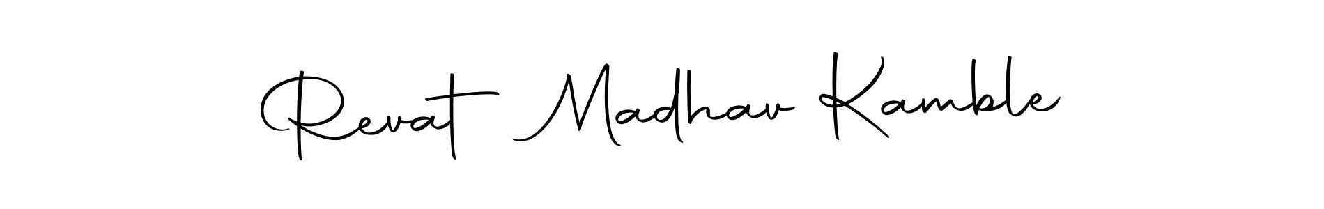 You can use this online signature creator to create a handwritten signature for the name Revat Madhav Kamble. This is the best online autograph maker. Revat Madhav Kamble signature style 10 images and pictures png