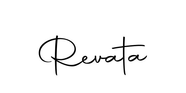 Make a beautiful signature design for name Revata. With this signature (Autography-DOLnW) style, you can create a handwritten signature for free. Revata signature style 10 images and pictures png