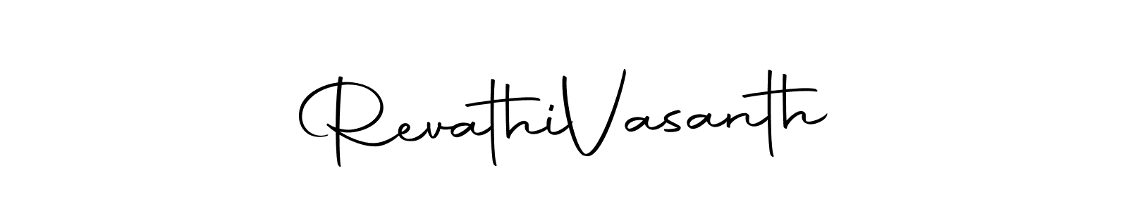Similarly Autography-DOLnW is the best handwritten signature design. Signature creator online .You can use it as an online autograph creator for name Revathi  Vasanth. Revathi  Vasanth signature style 10 images and pictures png